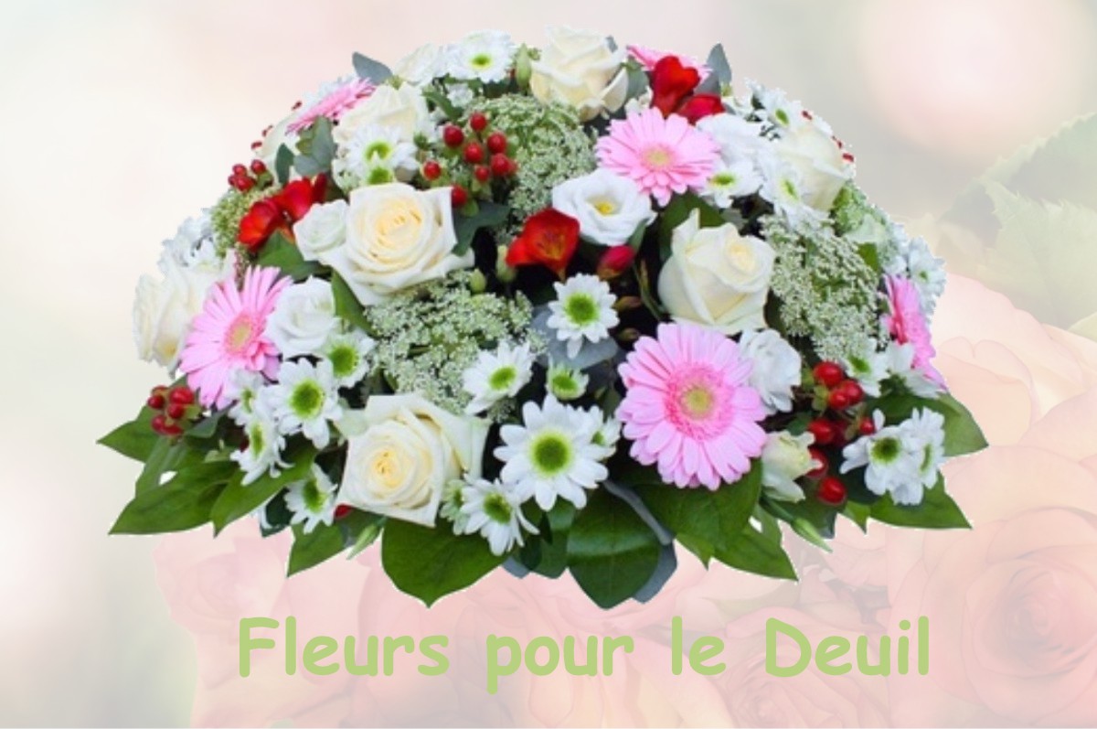 fleurs deuil CHATEAUNEUF-LA-FORET